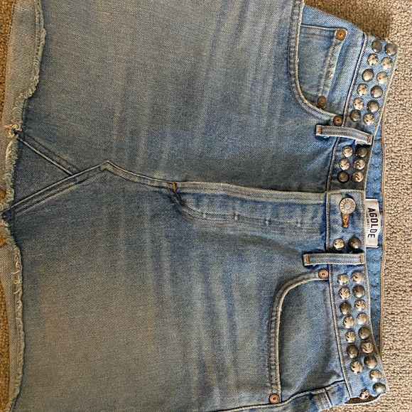 AGOLDE Quinn Studded Denim Mini Skirt
Style No. 43601731 - Picture 8 of 9